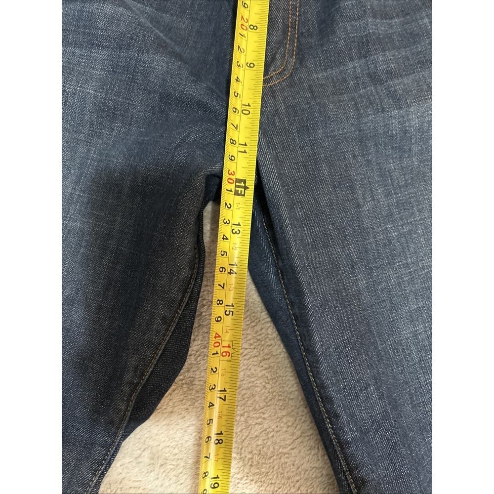Lucky Brand Jeans 181 Relaxed Straight 36x29 Short Inseam Dark Blue Wash - Picture 9 of 13